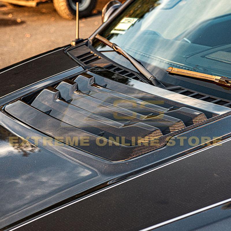 2017-20 Ford F-150 Raptor Carbon Fiber Hood Vent image 14