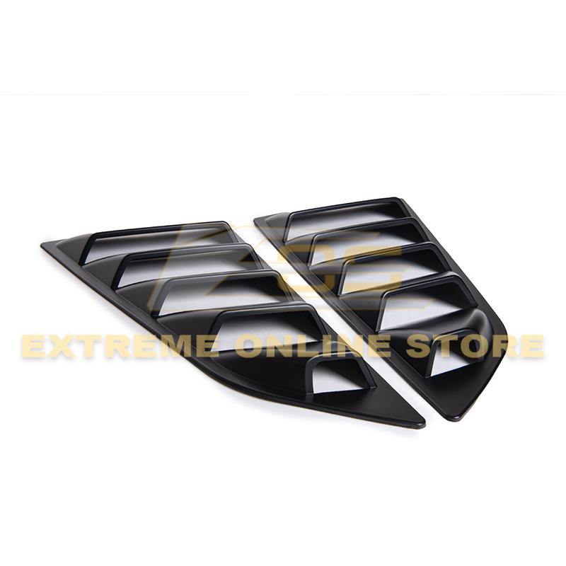 Corvette C7 Coupe Rear Side Window Louver Covers image 7
