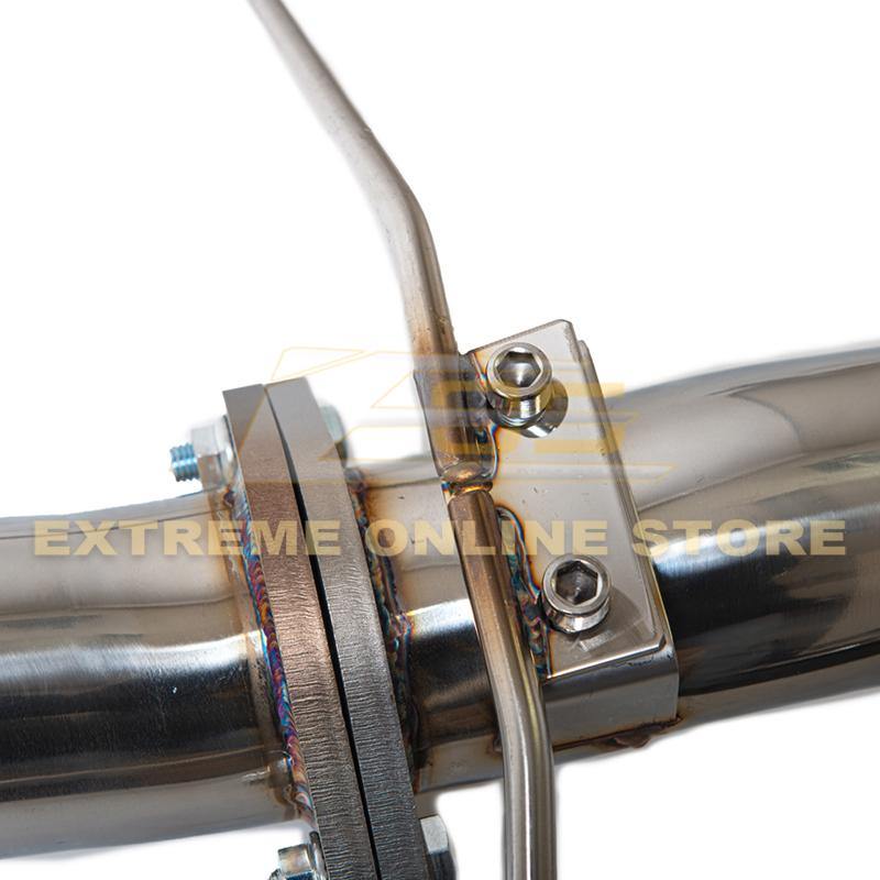 2017-21 Honda Civic Hatchback Sport FK7 3" NO MUFFLER Cat-Back Exhaust image 25
