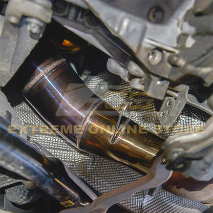 2012-21 BMW F-Chassis M135i M2 M235i 335i 435i Catless Downpipe image 10