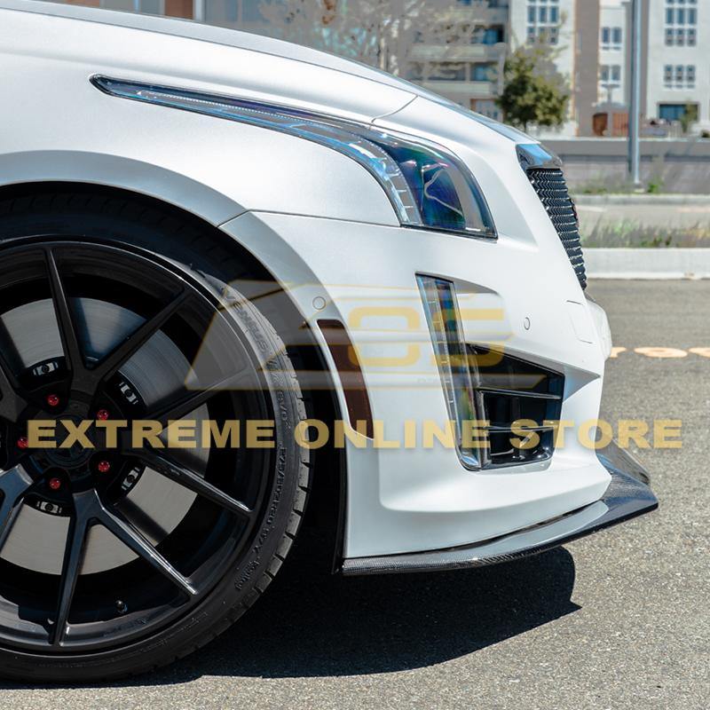 2016-19 Cadillac CTS-V Carbon Fiber Aerodynamic Full Body Kit image 6