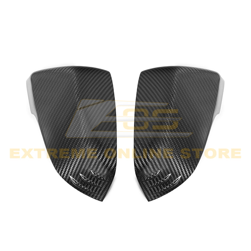 2020-Up Toyota Supra Carbon Fiber Mirror Covers image 14