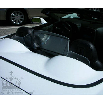 WindRestrictor® C6 Convertible Rear Add On Wind Deflector image 1