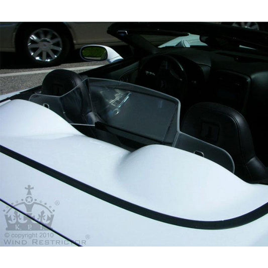 WindRestrictor® C6 Convertible Rear Add On Wind Deflector image 1