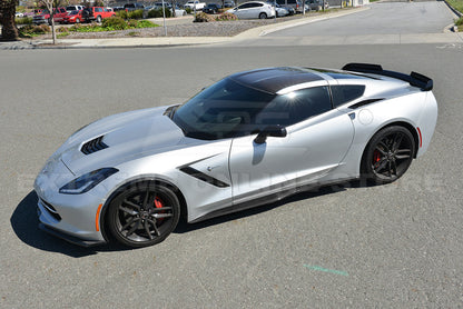 Corvette C7 Z06 Conversion Side Skirts Rocker Panels image 17