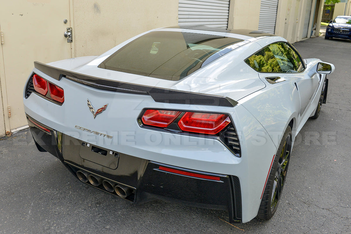 Corvette C7 Stingray Package Rear Spoiler image 5