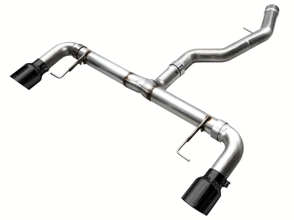 AWE Track Edition Axleback Exhaust for BMW G2X 330i/430i - Diamond Black image 1