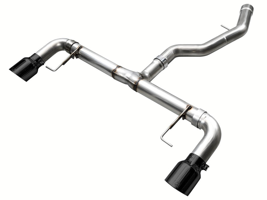 AWE Track Edition Axleback Exhaust for BMW G2X 330i/430i - Diamond Black image 1
