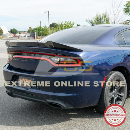 2015-Up Dodge Charger SRT8 Extended Wickerbill Rear Spoiler image 6