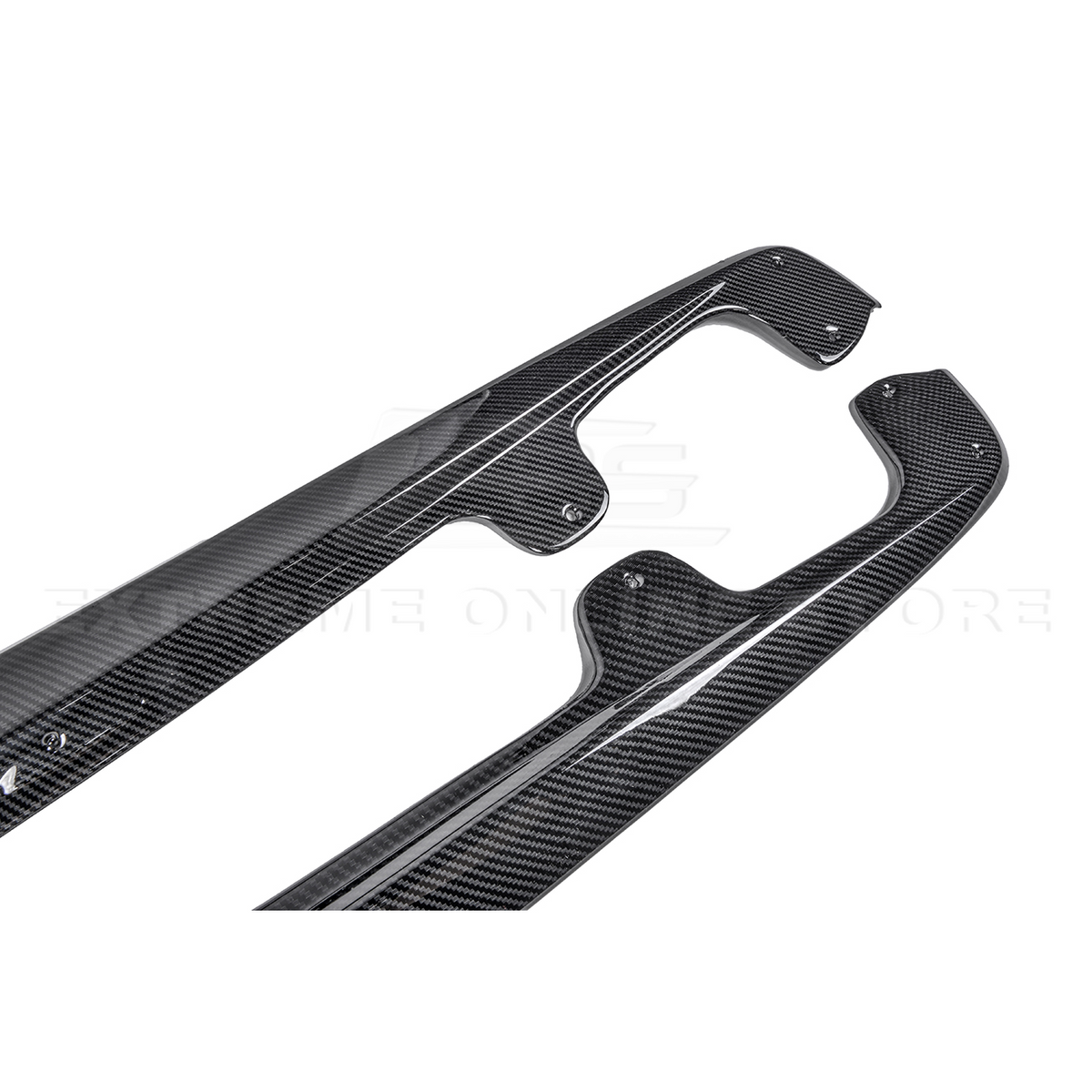 Corvette C6 Grand Sport / Z06 Front Splitter Lip Side Skirts Rocker Panels image 46