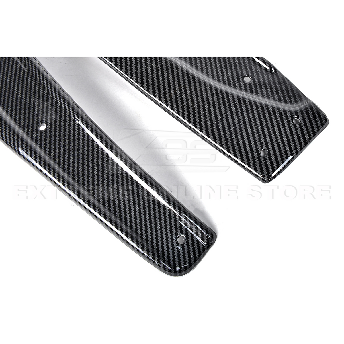 Corvette C6 Grand Sport / Z06 Front Splitter Lip Side Skirts Rocker Panels image 48