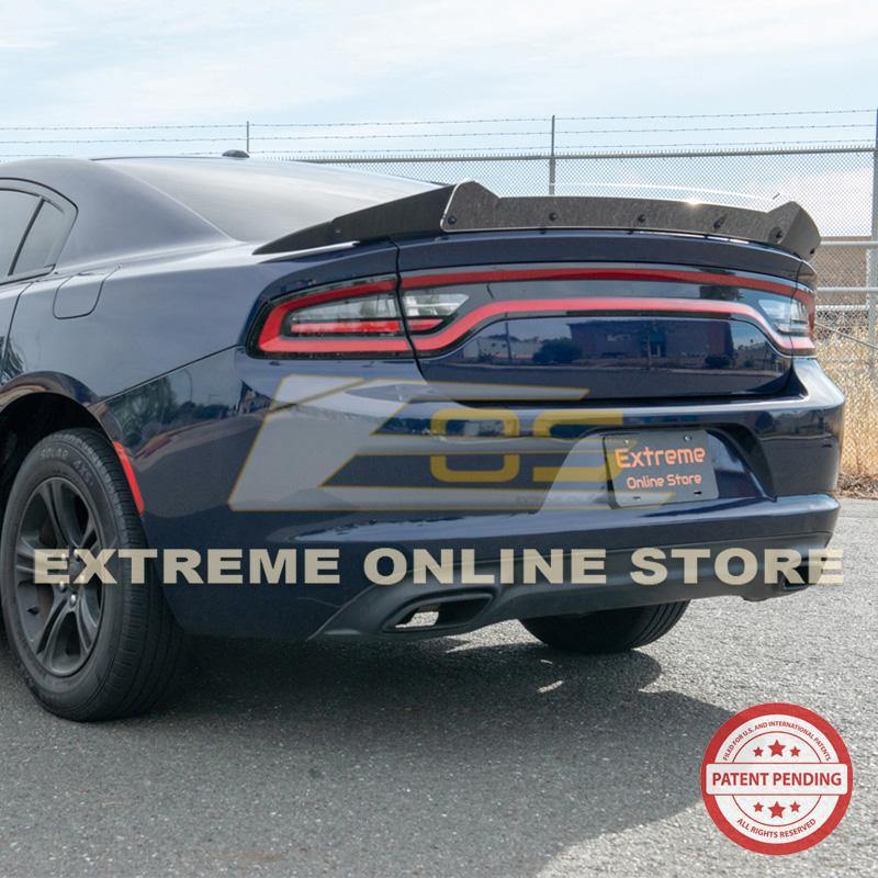 2015-Up Dodge Charger SRT8 Extended Wickerbill Rear Spoiler image 10