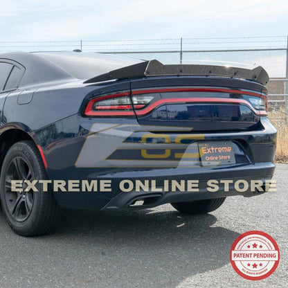 2015-Up Dodge Charger SRT8 Extended Wickerbill Rear Spoiler image 10