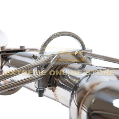 2017-21 Honda Civic Hatchback Sport FK7 3" NO MUFFLER Cat-Back Exhaust image 24