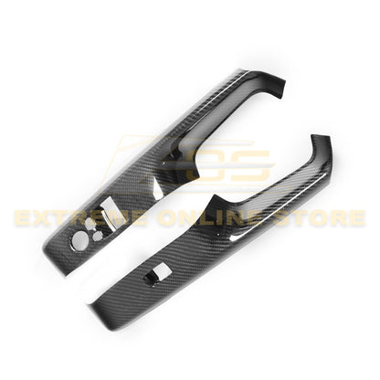 2020-Up Toyota Supra Carbon Fiber Side Door Panel Cover image 11