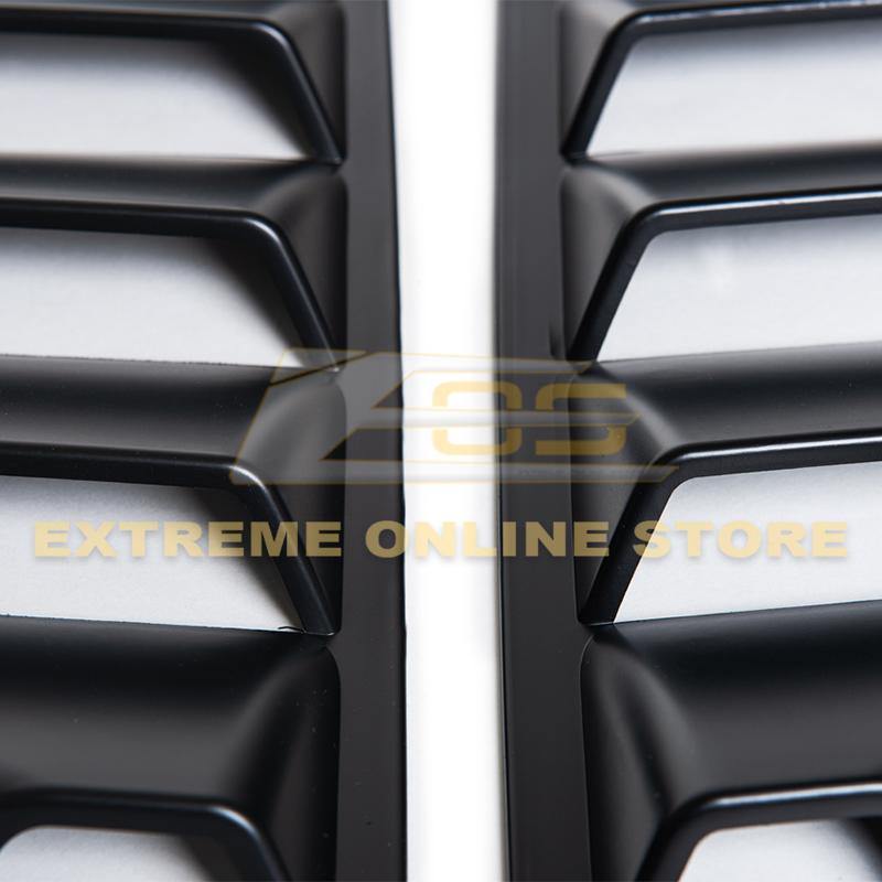 Corvette C7 Coupe Rear Side Window Louver Covers image 8
