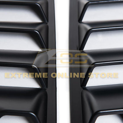 Corvette C7 Coupe Rear Side Window Louver Covers image 8