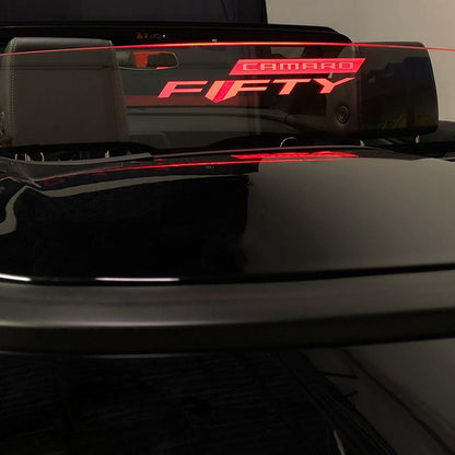 WindRestrictor® Camaro Convertible Rear Add On Wind Deflector image 3