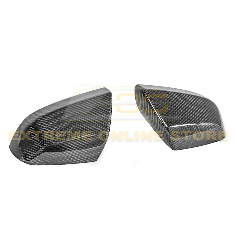 2013-18 Cadillac ATS ATS-V Sedan | GM Factory DRY CARBON FIBER Side Mirror Covers image 5