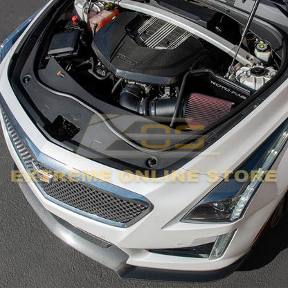 2016-19 Cadillac CTS-V Dry Carbon Fiber Front Engine Cover image 5