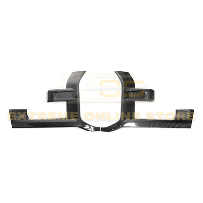 2017-23 Ford F-150 Raptor Carbon Fiber Headlight Cover image 3