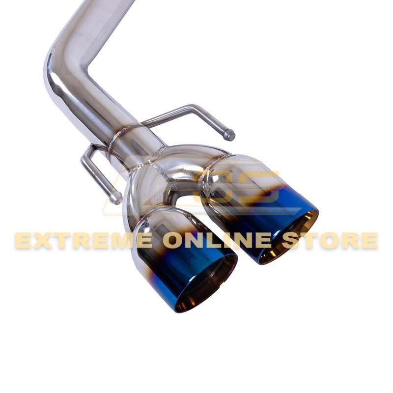 2015-Up Lexus RC200t 300 350 Muffler Delete Axle Back Quad Tips Exhaust image 4