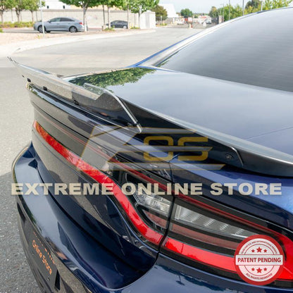 2015-Up Dodge Charger SRT8 Extended Wickerbill Rear Spoiler image 9