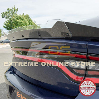 2015-Up Dodge Charger SRT8 Extended Wickerbill Rear Spoiler image 7