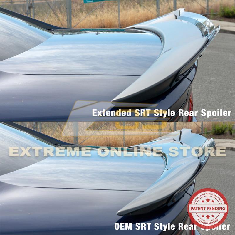 2015-Up Dodge Charger SRT8 Extended Wickerbill Rear Spoiler image 12