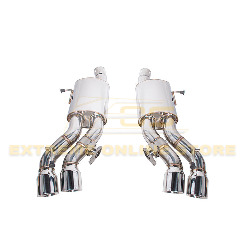 2016-19 Cadillac CTS-V Dual-Mode Mufflers Axle-Back Exhaust System image 1