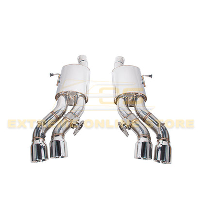 2016-19 Cadillac CTS-V Dual-Mode Mufflers Axle-Back Exhaust System image 1