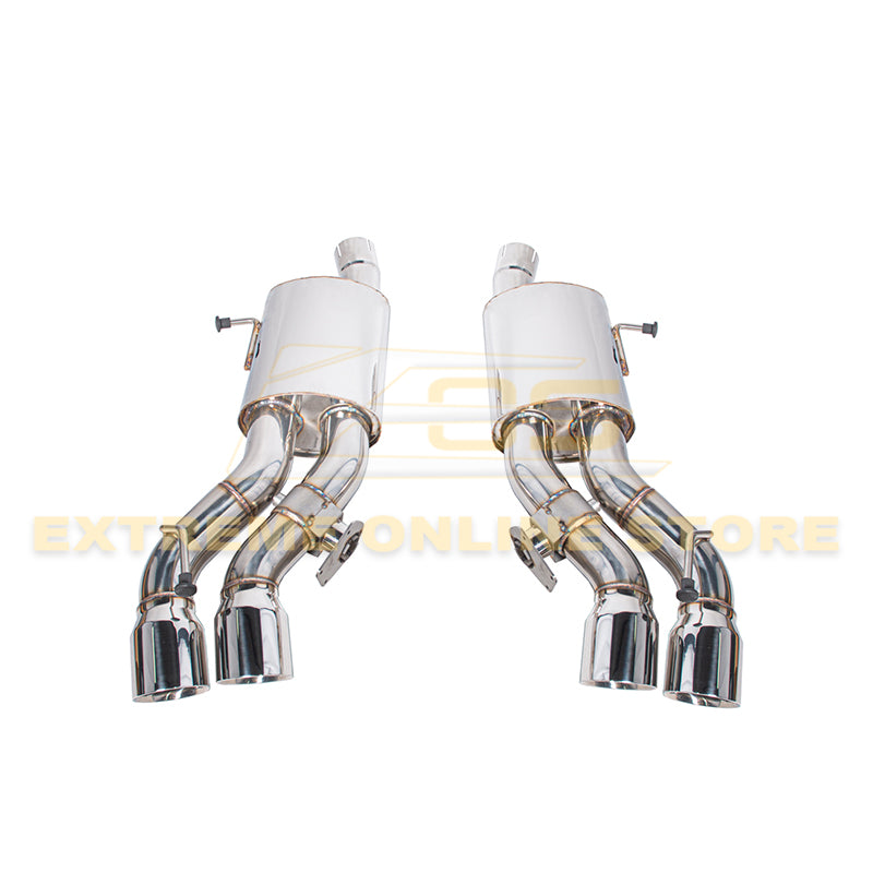 2016-19 Cadillac CTS-V Dual-Mode Mufflers Axle-Back Exhaust System image 1