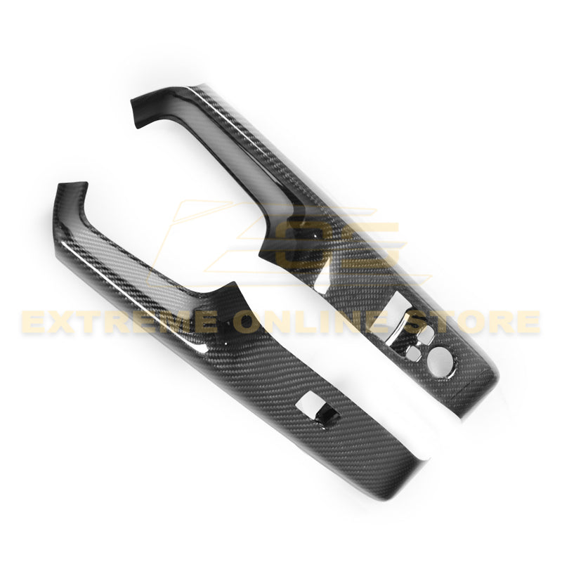 2020-Up Toyota Supra Carbon Fiber Side Door Panel Cover image 12