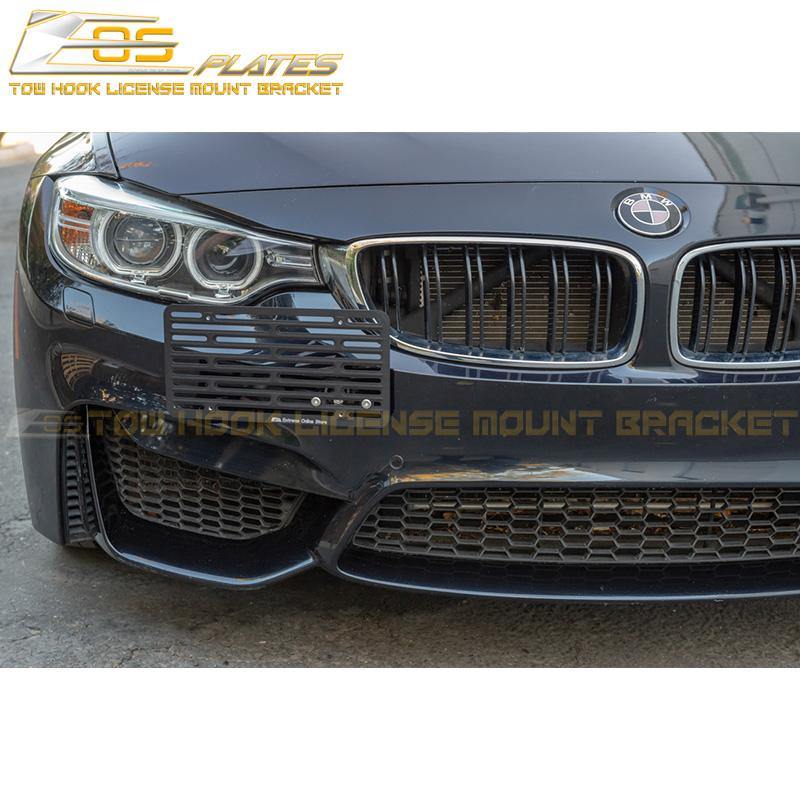 2015-20 BMW M4 F82 | F83 Tow Hook License Plate Mount Bracket image 16