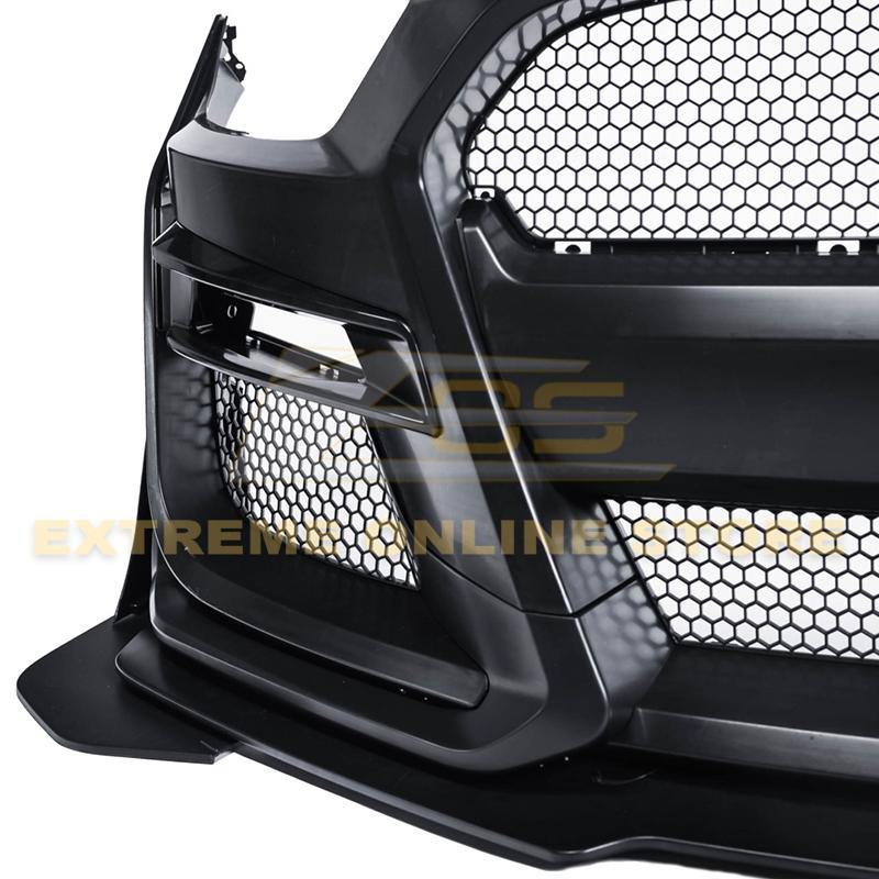 2015-17 Ford Mustang GT500 Conversion Front Bumper Kit image 18