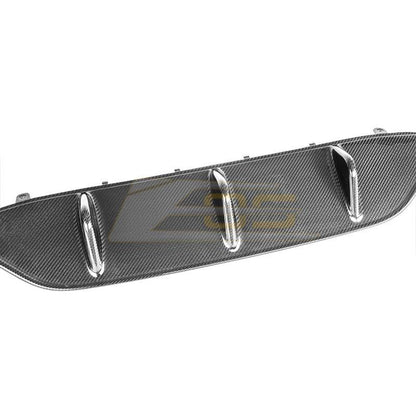 2015-18 Mercedes-Benz C-Class W205 AMG Carbon Fiber Rear Bumper Diffuser image 13