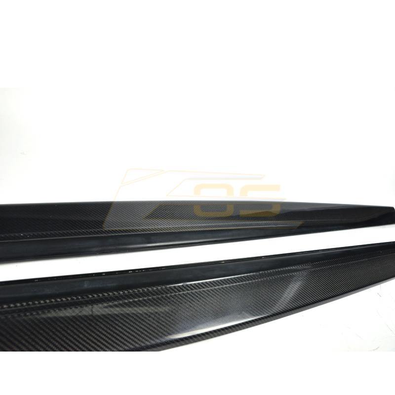 2015-20 BMW F82 M4 Carbon Fiber Front Splitter W/ Side Skirts image 11