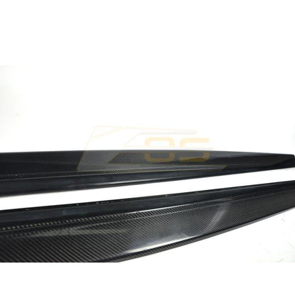 2015-20 BMW F82 M4 Carbon Fiber Front Splitter W/ Side Skirts image 11