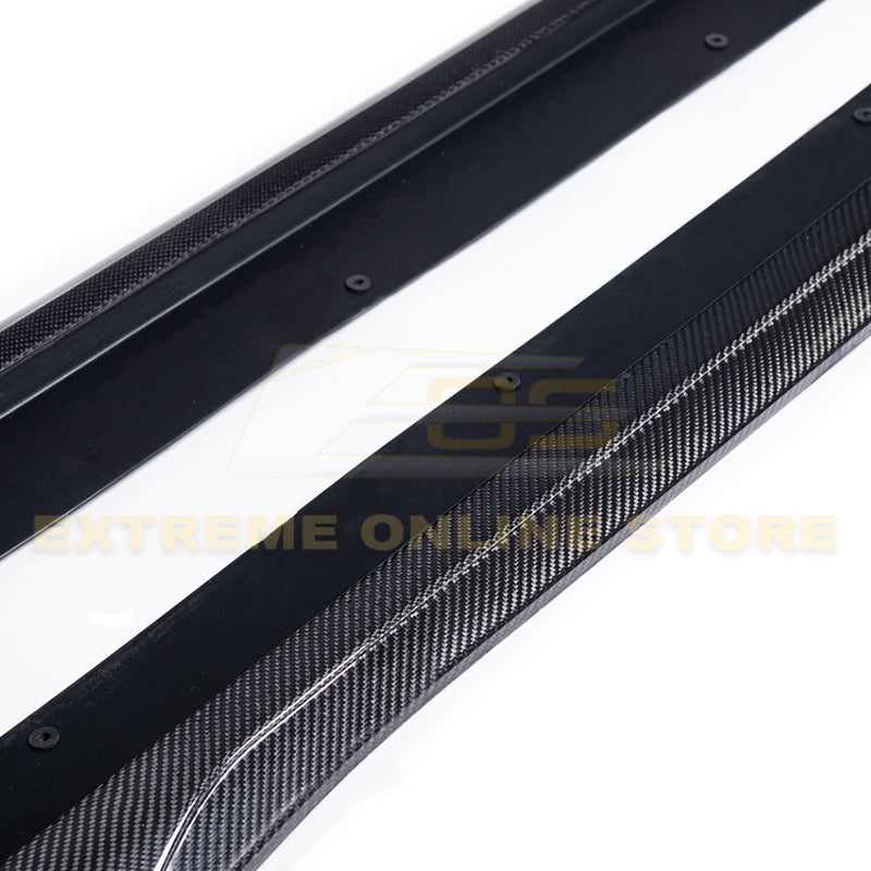 2009-15 Cadillac CTS-V Coupe Carbon Fiber Side Skirts image 14