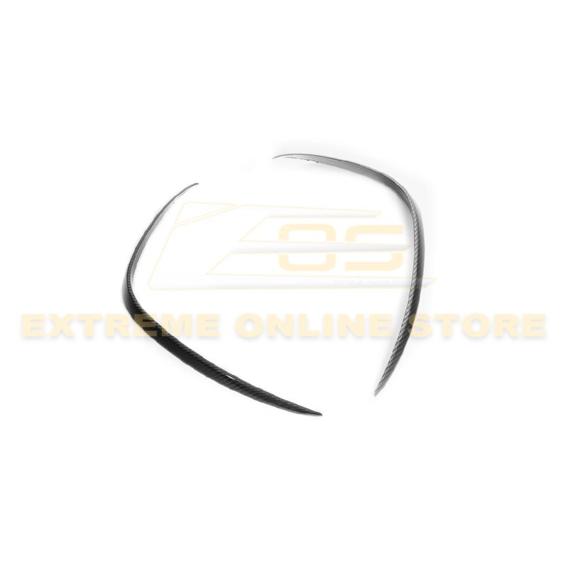 2019-Up Mercedes-Benz C-Class Carbon Fiber Front Air Vent Cover image 10