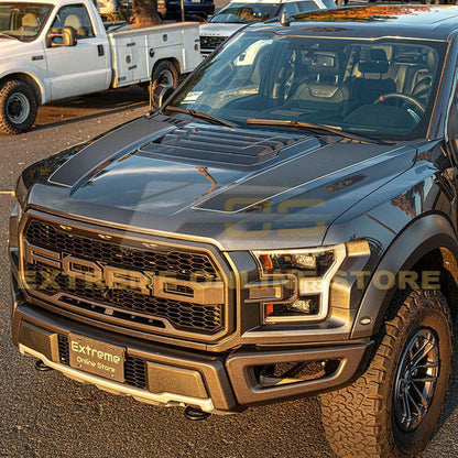2017-20 Ford F-150 Raptor Carbon Fiber Hood Vent image 3