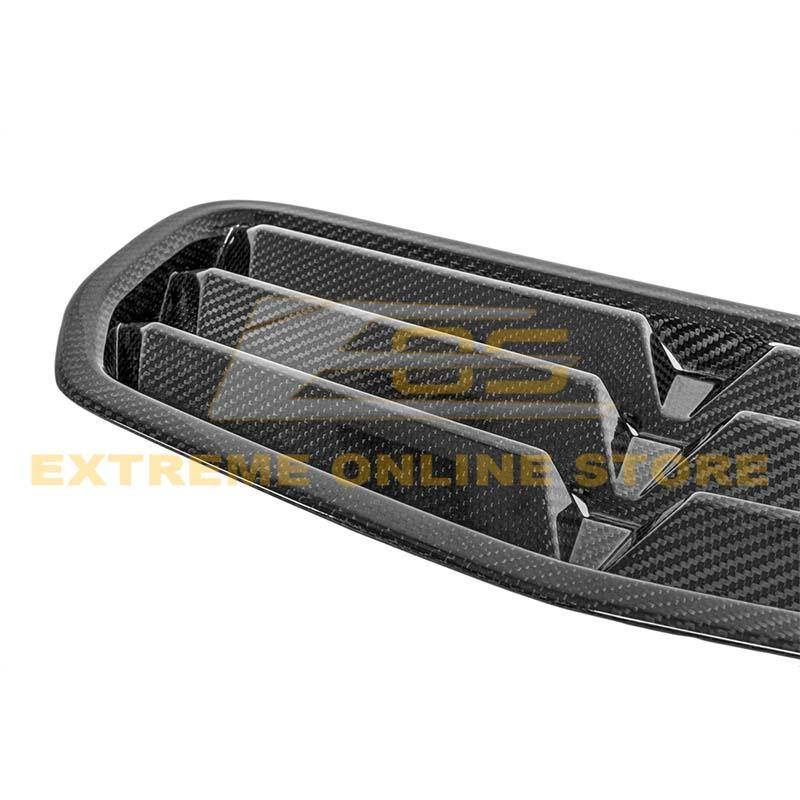 2019-24 Chevrolet Camaro Factory Style Dry Carbon Fiber Hood Vent image 17