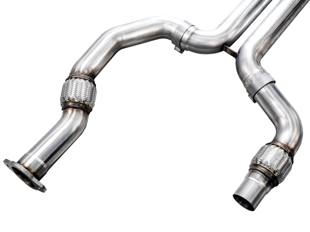 AWE SwitchPath™ Exhaust for Cadillac CT4-V Blackwing - Chrome Silver Tips image 12
