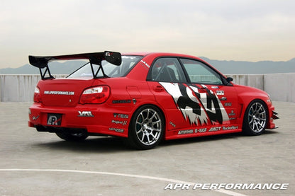 GTC-300 67" Carbon Fiber Adjustable Wing- 2002-2007 Subaru WRX/STI