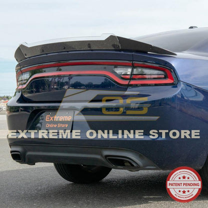 2015-Up Dodge Charger SRT8 Extended Wickerbill Rear Spoiler image 1