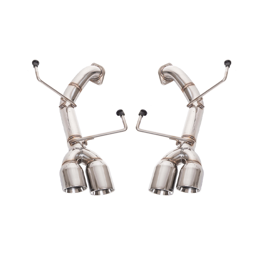 2011-14 Subaru Impreza WRX / STi Muffler Delete Axle Back Quad Exhaust image 2