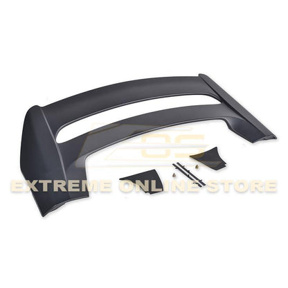 2016-21 Honda Civic Hatchback Type R Conversion Rear Spoiler W/ Mugen Style Roof Spoiler image 13
