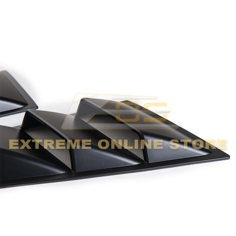 Corvette C7 Coupe Rear Side Window Louver Covers image 9