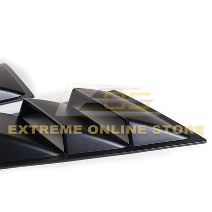 Corvette C7 Coupe Rear Side Window Louver Covers image 9