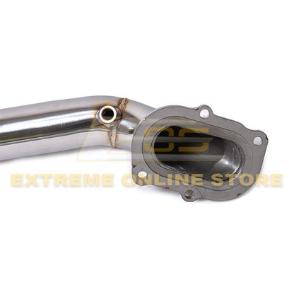 Corvette C7 3" Stainless Steel Race Series Catless Downpipe image 10